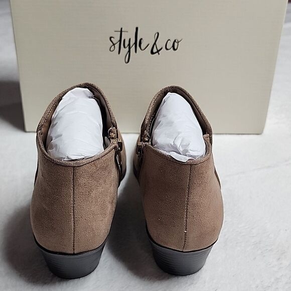 NIB Style & Co Wileyy Ankle Booties Size 6.5 - Picture 4 of 8